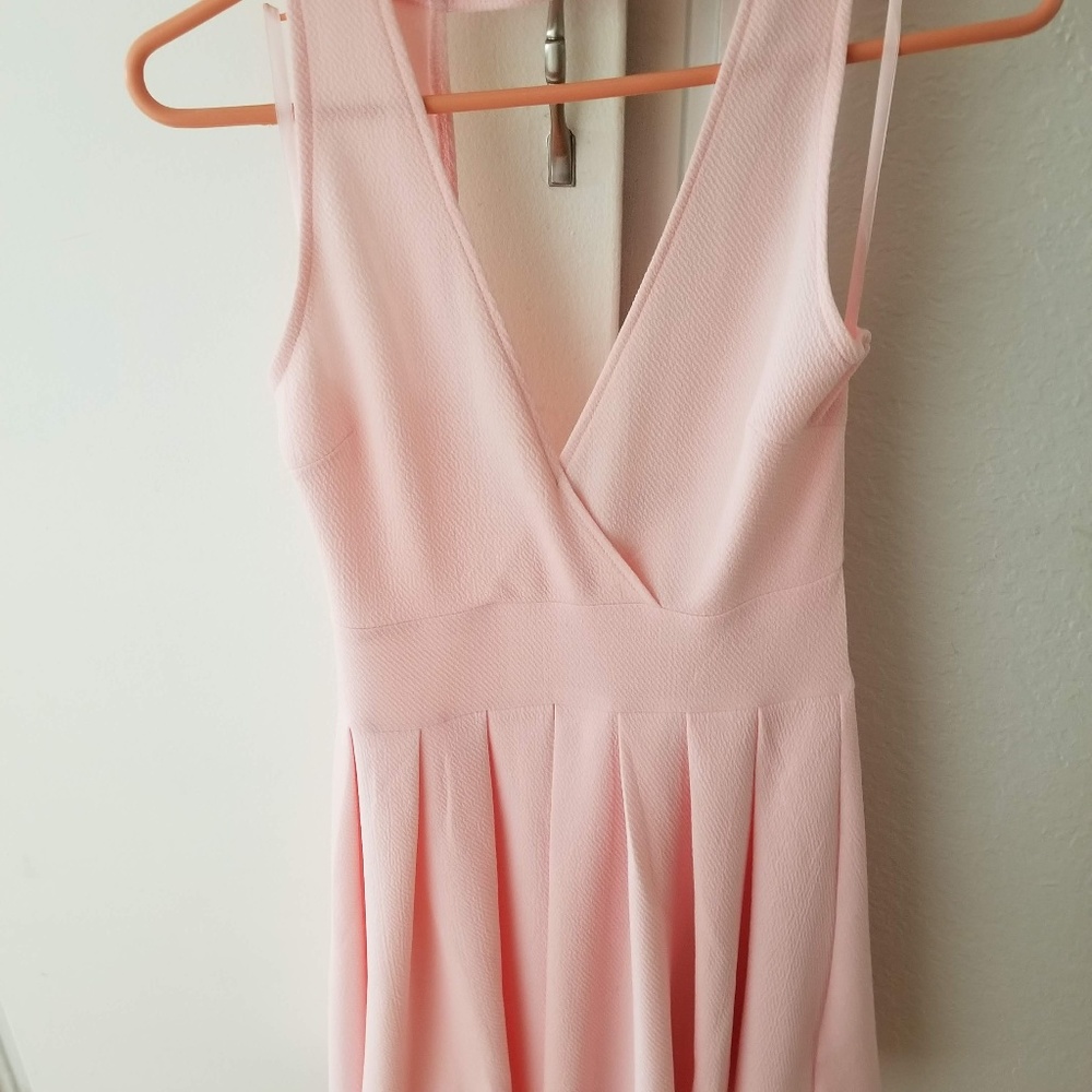 AX Paris Skater Dress - Pink - Picture 2 of 3